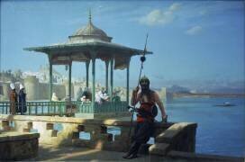 Le harem dans un pavillon (Jean-Léon Gérôme) - Muzeo.com