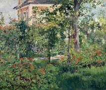 Le jardin de Bellevue (Edouard Manet) - Muzeo.com