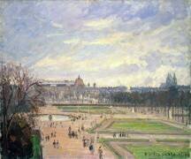 Le jardin des Tuileries (Camille Pissarro) - Muzeo.com