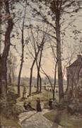 Le jardin du Luxembourg (Henri Joseph Harpignies) - Muzeo.com