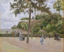 Le jardin public de Pontoise (Camille Pissarro) - Muzeo.com