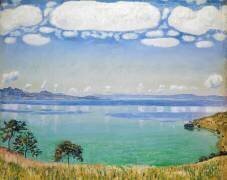 Le Lac de Genève vu de Chexbres (Ferdinand Hodler) - Muzeo.com