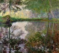 Le lac de Montgeron (Claude Monet) - Muzeo.com