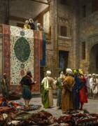 Le marchand de tapis (Jean-Léon Gérôme) - Muzeo.com