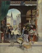 Le marché des Carmes (Emile Antoine Guillier) - Muzeo.com