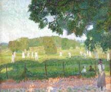 Le match de cricket (Spencer Frederick Gore) - Muzeo.com