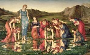 Le Miroir de Vénus (Edward Burne-Jones) - Muzeo.com