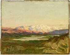 Le Mont Hermon, route de Damas (Emile René Ménard) - Muzeo.com