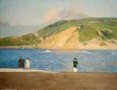 Le Mont Ulía, San Sebastian (Joaquin Sorolla y Bastida) - Muzeo.com