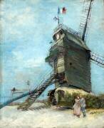 Le Moulin de la Galette, Montmartre (Vincent van Gogh) - Muzeo.com