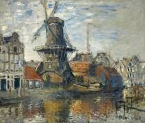 Le moulin à vent (Claude Monet) - Muzeo.com