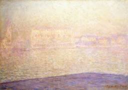 Le Palais Ducal vu de Saint-Georges Majeur (Claude Monet) - Muzeo.com