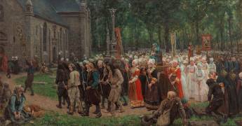 Le Pardon de Kergoat (Jules Breton) - Muzeo.com