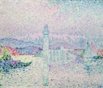 Le Phare d'Antibes (Paul Signac) - Muzeo.com