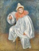 Le Pierrot blanc (Auguste Renoir) - Muzeo.com