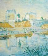 Le Pont de Clichy (Vincent van Gogh) - Muzeo.com