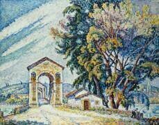 Le Pont à Bourg-Saint-Andeol (Paul Signac) - Muzeo.com