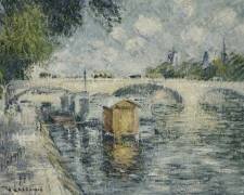 Le Pont Louis Philippe (Gustave Loiseau) - Muzeo.com