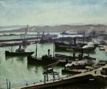 Le Port d’Alger (Albert Marquet) - Muzeo.com
