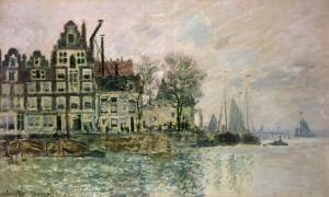 Le port d'Amsterdam (Claude Monet) - Muzeo.com
