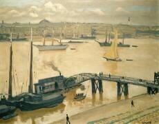Le port de Bordeaux (Albert Marquet) - Muzeo.com