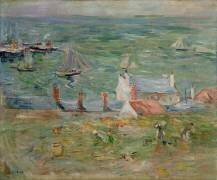 Le port de Gorey sur Jersey (Berthe Morisot) - Muzeo.com