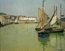 Le port de Honfleur (Albert Marquet) - Muzeo.com