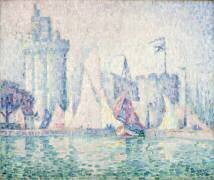 Le Port de la Rochelle (Paul Signac) - Muzeo.com