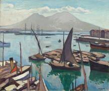 Le port de Naples (Albert Marquet) - Muzeo.com