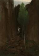 Le printemps dans une gorge étroite (Arnold Böcklin) - Muzeo.com