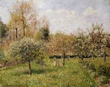 Le printemps à Eragny (Camille Pissarro) - Muzeo.com