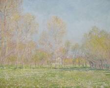 Le printemps à Giverny (Claude Monet) - Muzeo.com