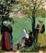 Le printemps sacré à Guidel (Maurice Denis) - Muzeo.com