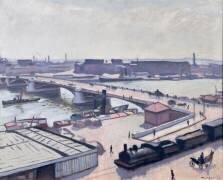 Le quai de Paris à Rouen (Albert Marquet) - Muzeo.com