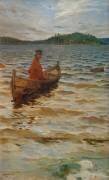 Le rameur (Akseli Gallen-Kallela) - Muzeo.com
