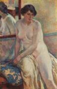 Le repos du modèle (Theo van Rysselberghe) - Muzeo.com