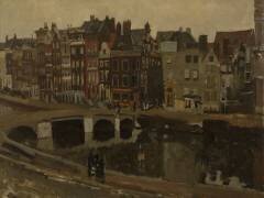 Le Rokin à Amsterdam (George Hendrik Breitner) - Muzeo.com