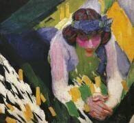 Le ruban bleu, 1910 (Frantisek Kupka) - Muzeo.com