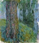 Le saule pleureur et l'étang de nénuphars (Claude Monet) - Muzeo.com