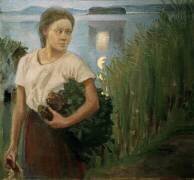 Le serviteur du sauna (Akseli Gallen-Kallela) - Muzeo.com
