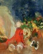 Le Sphinx Rouge (Odilon Redon) - Muzeo.com