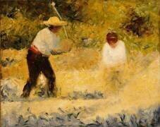 Le tas de pierres (Georges Seurat) - Muzeo.com