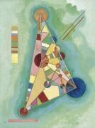 Le triangle coloré (Wassily Kandinsky) - Muzeo.com