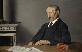 Le vieux concierge (Félix Vallotton) - Muzeo.com