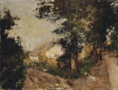 Le Village (Lesser Ury) - Muzeo.com