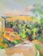 Le virage sur la route (Paul Cézanne) - Muzeo.com