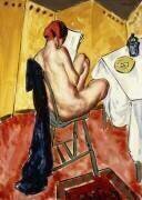 L'écran jaune (Alfred Henry Maurer) - Muzeo.com
