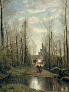L'église de Marissel, près de Beauvais (Jean-Baptiste Camille Corot) - Muzeo.com