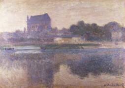 L'église de Vernon dans le brouillard (Claude Monet) - Muzeo.com