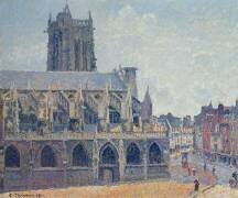 L'église Saint-Jacques de Dieppe (Camille Pissarro) - Muzeo.com